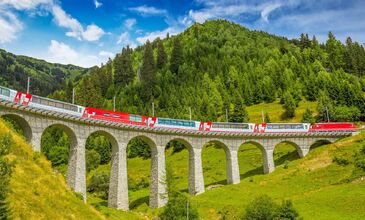Bernina Express İle Avrupa Masalı